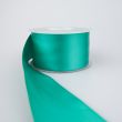 Double-sided satin ribbon 50 mm / 0583 Parrot Green