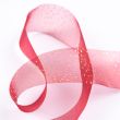 Organza ribbon 40 mm / Pink