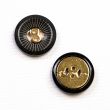 Buttons 23 mm / Gold-black