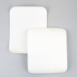 Iron on patches 150 x 110 mm / White