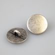 Traditional costume button 14 mm / Light nickel