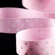 Grossgrain ribbon Spots / Pink