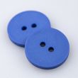 Simple button / 18 mm / Dark blue