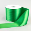 Wide Satin Ribbon / Emerald