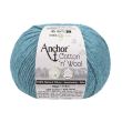 Yarn Anchor Cotton ´n´ Wool 50 g / 00400 Blue Topaz