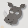 Jungle Animal Mask / Rhinoceros