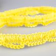 Net Trim with Sequins 15 mm / Yellow