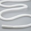 Cord with rubber ends 8 mm 130 cm / White