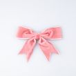 Velvet bow ribbon / Antique Pink