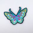Iron-on motif / Butterfly / Medium Multicolor / 2