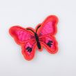 Iron-on motif / Butterfly / Medium Simple / Red