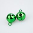 Christmas-colored sleigh bells / 12 mm / Green