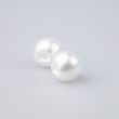 Pearl button / 8 mm /  White