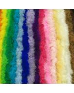 Feather trim / Different shades