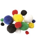 Acrylic pom-poms / 3 sizes / Different shades