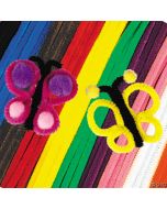 Shenille straws 6 mm / Different shades