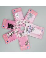 Skirt and trouser hooks / Different shades / Different sizes