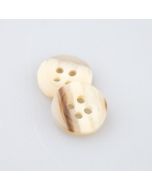 Shirt button / 11 mm / Beige/brown