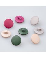 Shank button made of recycled materials 13 mm / Different shades
