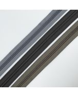 10 mm Zipper tape S10 / Different shades