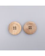 Wooden button 23 mm
