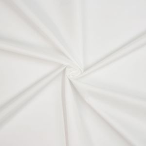 Water resistant polyester fabric / White