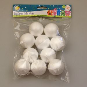 Set of 4,5 cm polsterine balls