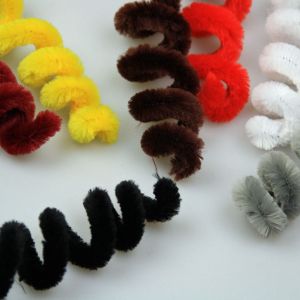 Shenille straws, 15 mm / Different shades