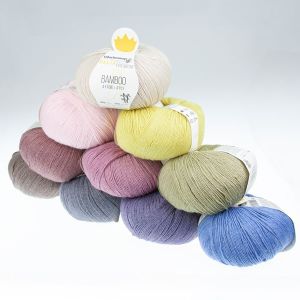 Yarn Regia Bamboo 4-ply 100 g / Different shades