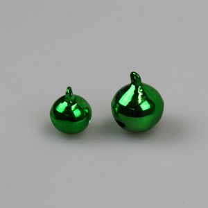 Colored sleigh bells / 15 mm / green