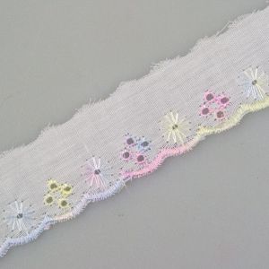 Broderie anglaise 25 mm / Multicolored