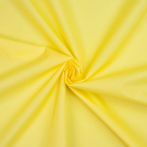 Water resistant polyester fabric / Yellow