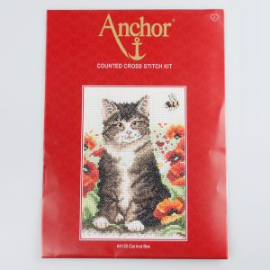 Embroidery Kit/ Cat And Bee