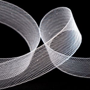 Crinoline ribbon 25 mm / White