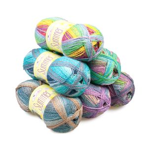 Yarn King Cole Summer 4ply 100 g / Different shades