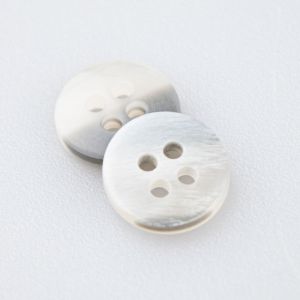 Shirt button / 11 mm / Grey