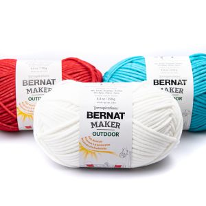 Yarn Bernat Maker Outdoor Solid 250 g / Different shades
