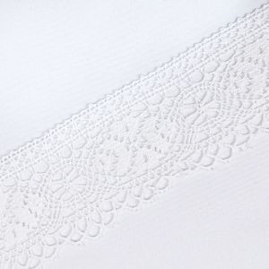 Cotton lace / White