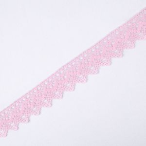 Cotton lace / Pink