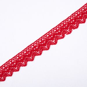 Cotton lace / Red
