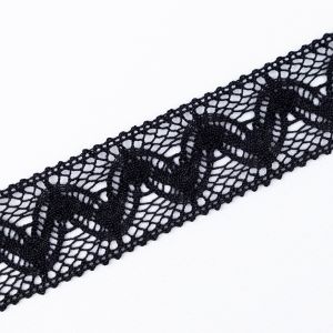 Cotton lace / Black