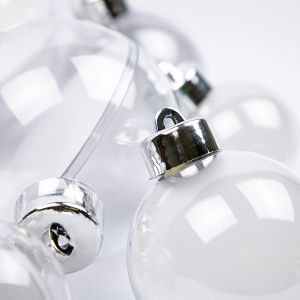 Transparent Christmas ball / 3 sizes