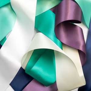 Double-sided satin ribbon 50 mm / Different shades
