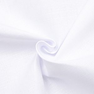 Stain resistant tablecloth fabric / White square