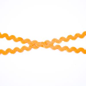 Ric Rac elastic / 8 mm / 08 Tangerine