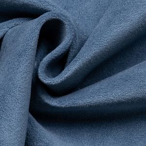 Upholstery velour / Grey blue