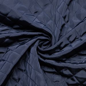 Double-sided quilted wadding Dahli / Navy