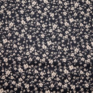 Cotton poplin / Elegant floral