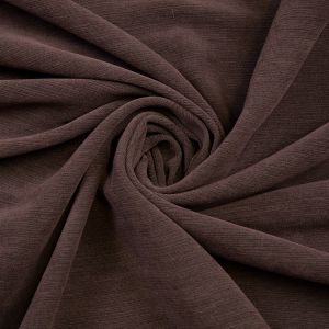 Chenille upholstery fabric / Brown