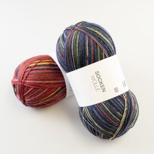 Yarn Rico Sock Virgin Wool 100g / Different shades